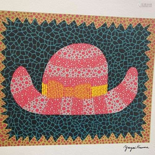 Yayoi KUSAMA (Né en 1929), D’Après Sans titre Sérigraphie en...