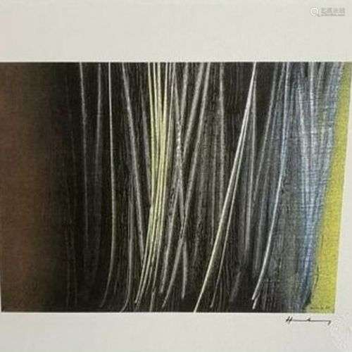 Hans HARTUNG (1904-1989), d’après Sans titre Sérigraphie en ...