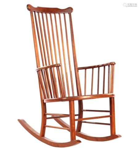 Oriental rocking chair