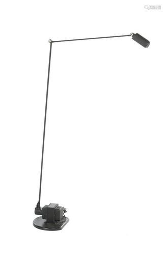 Lumina metal adjustable floor lamp