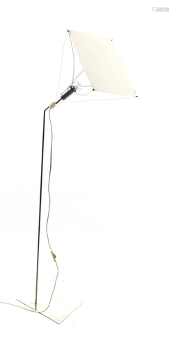 Metal floor lamp