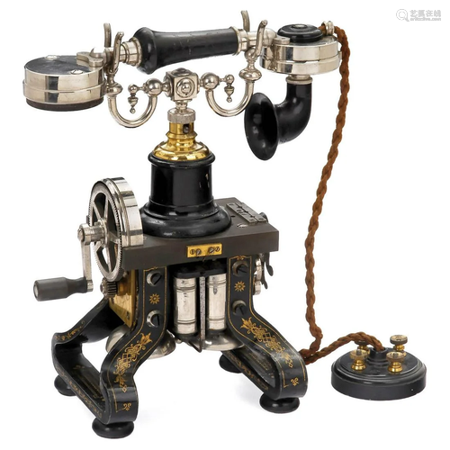 Skeleton Telephone Model AC 110 by L.M. Ericsson, 1892