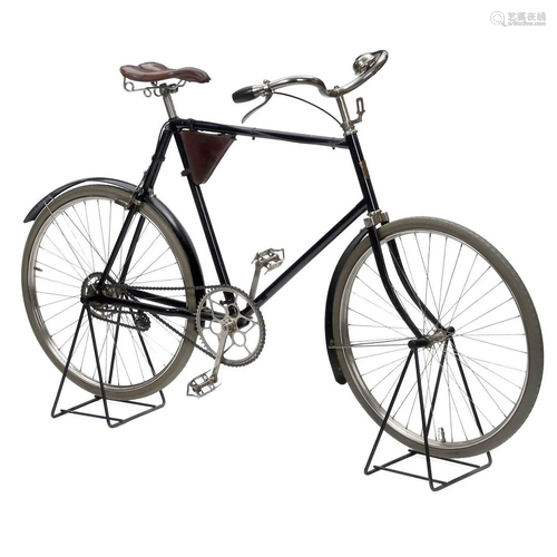 French Hirondelle Retro-Direct Bicycle, c. 1920