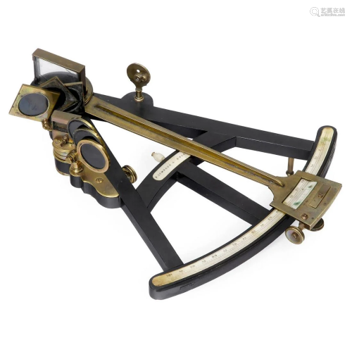 English Octant by F. Limbach - Hull, c. 1840