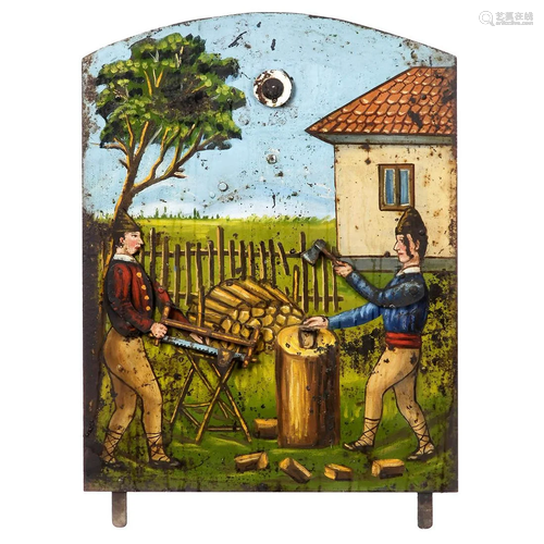 Fairground Shooting Gallery Target, c. 1900