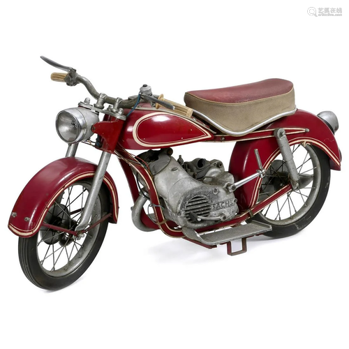 Hennecke Motorbike from a Children's Carousel, c. 1960