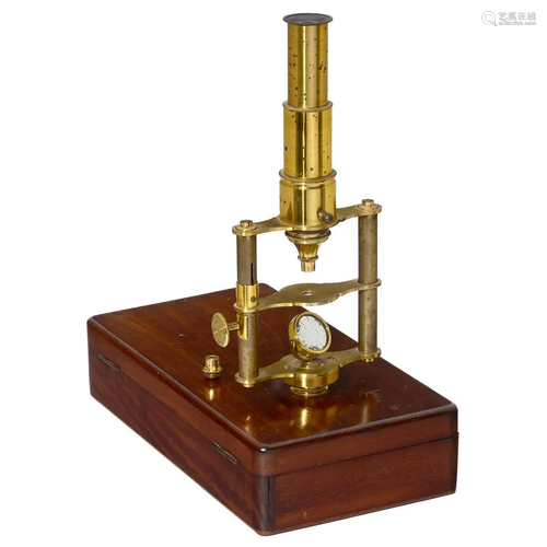 Double-Pillar Microscope, c. 1870