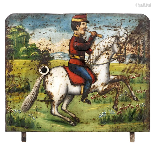 Fairground Shooting Gallery Target, c. 1900