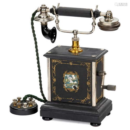 Ericsson Model AC 300 Table Telephone, 1902 onwards