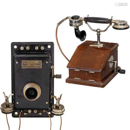 2 Early Telephones