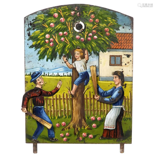 Fairground Shooting Gallery Target, c. 1900