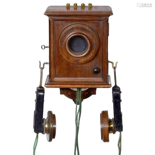 Siemens & Halske Wall Telephone, 1891 onwards