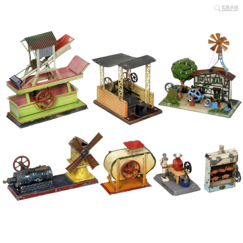 7 Steam Toys, 1925-50