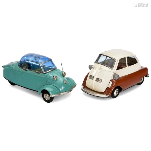 Isetta 300 and Messerschmitt Cabin Scooter by Bandai,