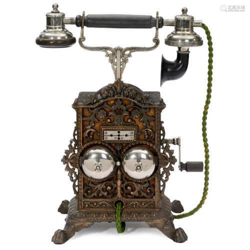 Very Rare Deluxe Telephone by Elektrisk Bureau