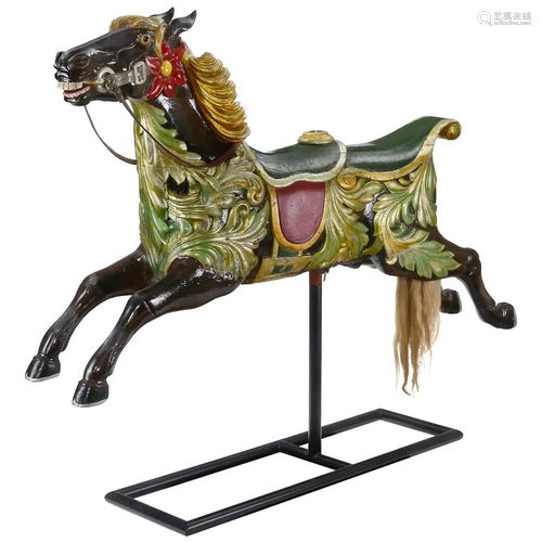 Arthur Anderson Galloper Carousel Horse, c. 1920