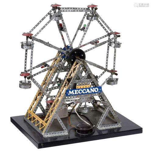 Meccano Dealer’s Display Model of a Ferris Wheel, c.