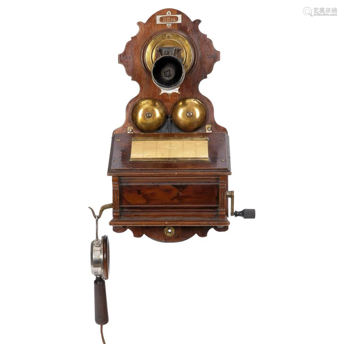 Mix & Genest OB 04 Wall Telephone, c. 1904