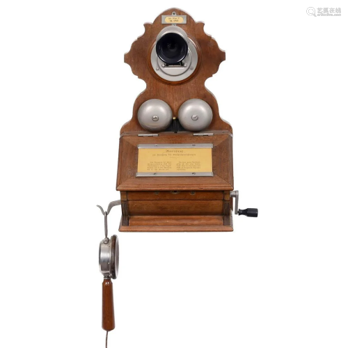 Siemens & Halske Model M1903 Wall Telephone, 1903