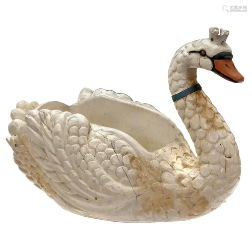 Swan from a Children's Carousel, c. 1920