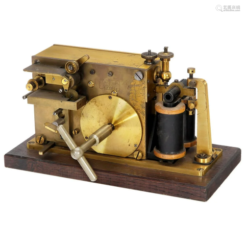 Morse Telegraph by Siemens & Halske, c. 1895