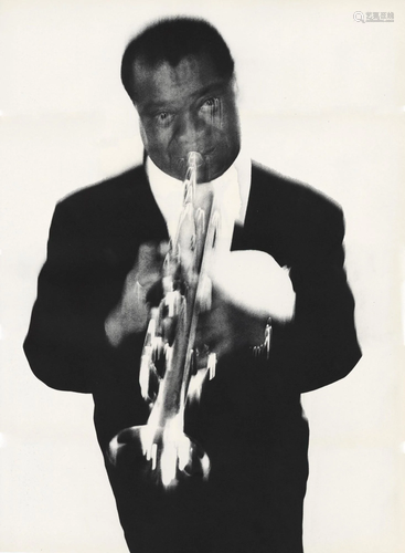 RICHARD AVEDON - Louis Armstrong, Musician, Newport