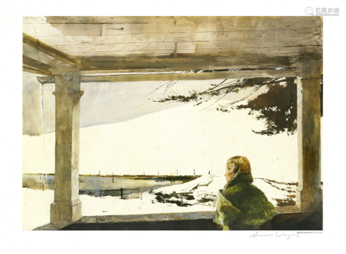 ANDREW WYETH - Study for Easter Sunday - Color offset