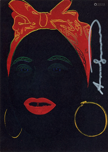 ANDY WARHOL - Mammy - Color offset lithograph