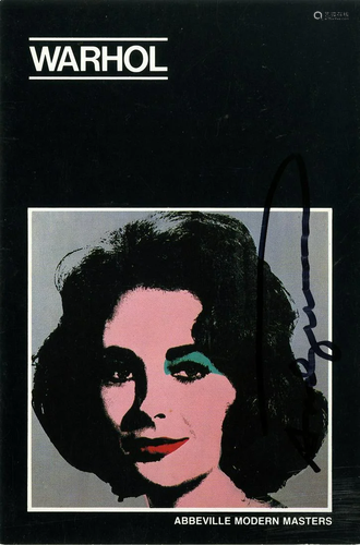 ANDY WARHOL - Liz - Color offset lithograph