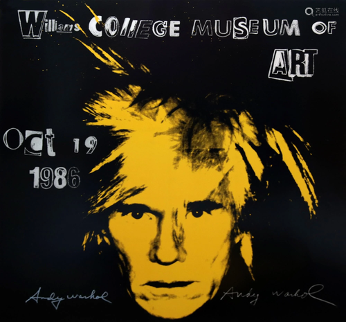 ANDY WARHOL - Self-Portrait - Color offset lithograph