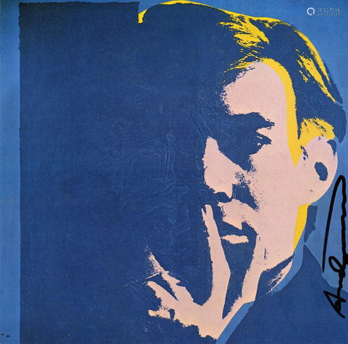 ANDY WARHOL - Self-Portrait - Original color offset