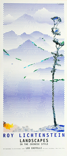 ROY LICHTENSTEIN - Landscape with Tall Tree - Original