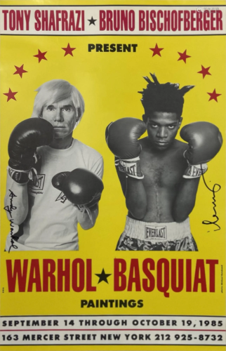 JEAN-MICHEL BASQUIAT & ANDY WARHOL - Warhol * Basquiat