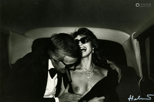 HELMUT NEWTON - Paris, 1973 - Original photolithograph