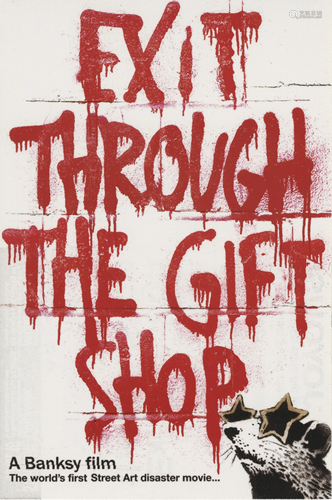 BANKSY - Exit Through the Gift Shop - Color offset