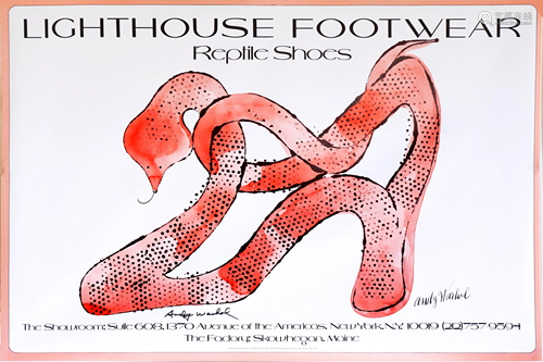 ANDY WARHOL - Lighthouse Footwear Reptile Shoes -