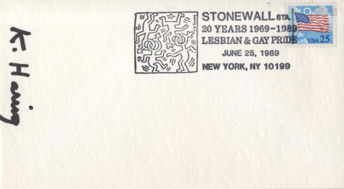 KEITH HARING - Stonewall Station - Offset lithograph