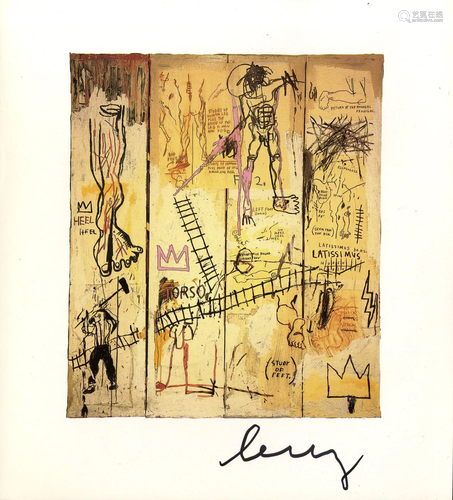 JEAN-MICHEL BASQUIAT - Leonardo da Vinci's Greatest