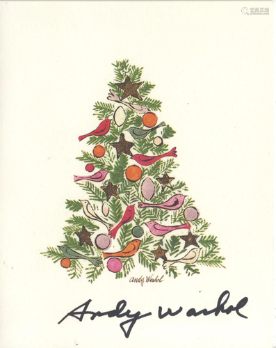 ANDY WARHOL - Christmas Card