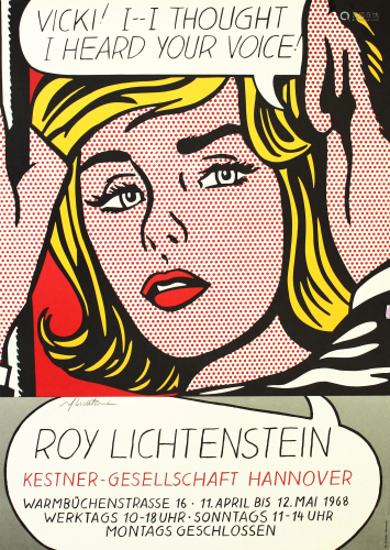 ROY LICHTENSTEIN - Vicki! I -- I Thought I Heard Your