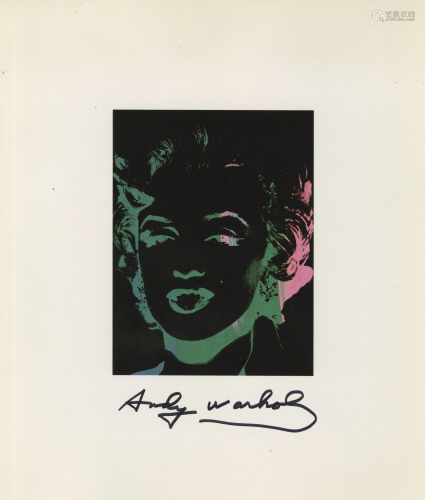 ANDY WARHOL - One Multicolored Marilyn #3 - Color