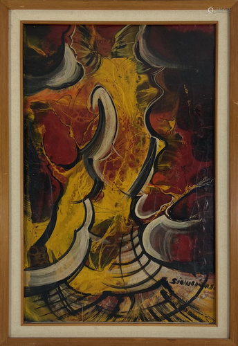 DAVID ALFARO SIQUEIROS - Cara en el infierno -