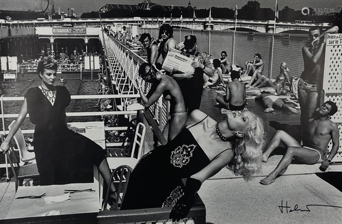 HELMUT NEWTON - Piscine Deligny, Jewels and Fashion,