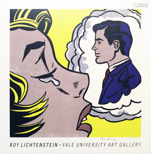 ROY LICHTENSTEIN - Thinking of Him - Original color