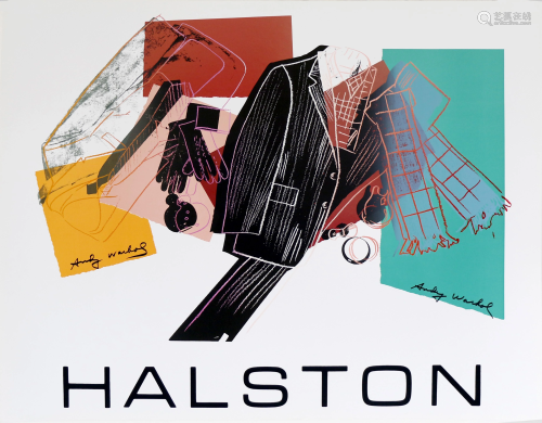 ANDY WARHOL - Halston Men's Wear - Original color