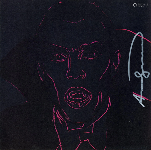 ANDY WARHOL - Dracula - Color offset lithograph