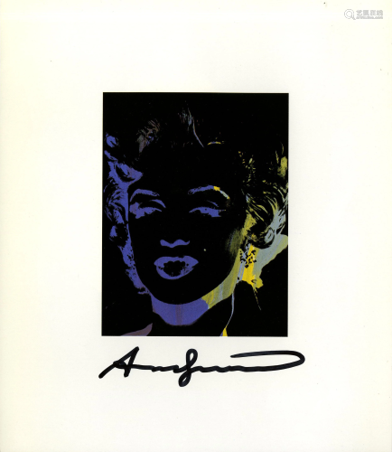 ANDY WARHOL - One Multicolored Marilyn #5 - Color