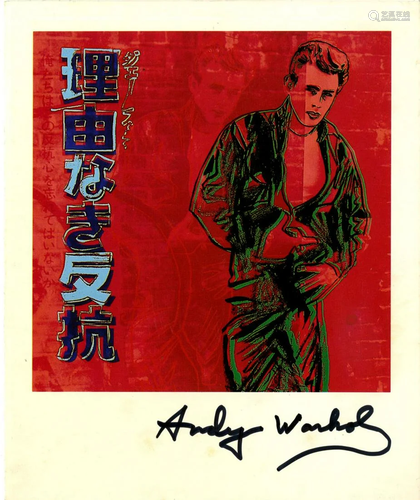 ANDY WARHOL - Rebel without a Cause - Color offset