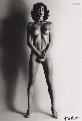 HELMUT NEWTON - Big Nude III, Henrietta, Paris, 1981 -