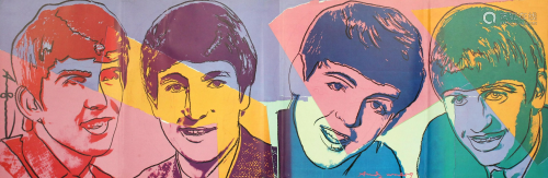 ANDY WARHOL - The Beatles #1 - Original color offset